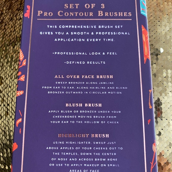 Beauty Muse Pro Set of 3 Pro Contour Brushes - Picture 6 of 9